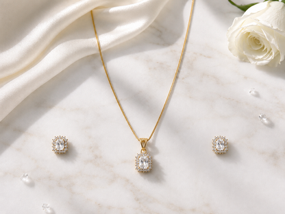 AD Halo Pendant Set