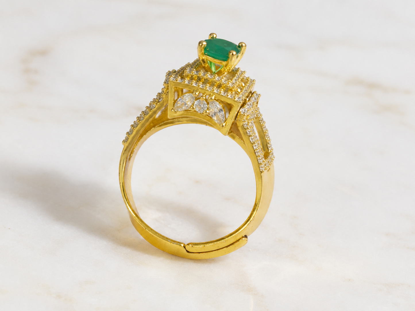 AD Designer Cocktail Ring