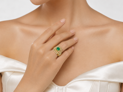 AD Designer Cocktail Ring
