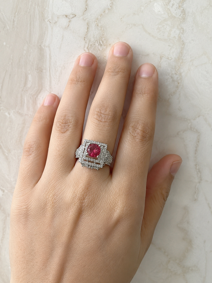 AD Designer Cocktail Ring