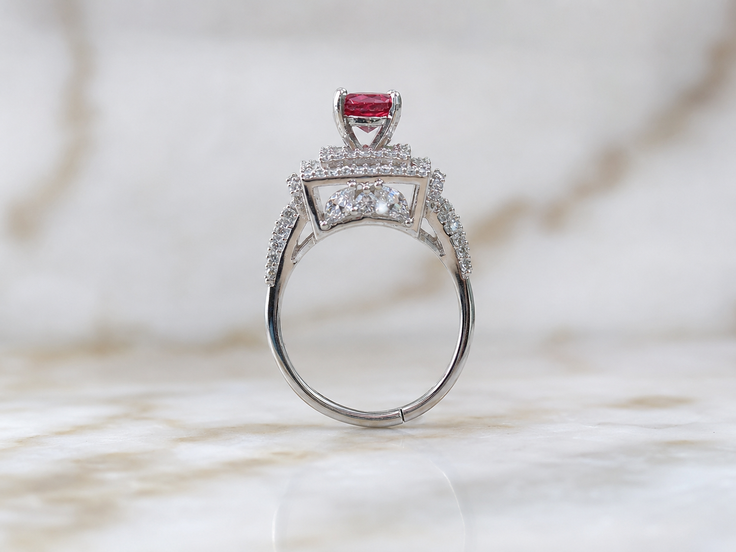 AD Designer Cocktail Ring